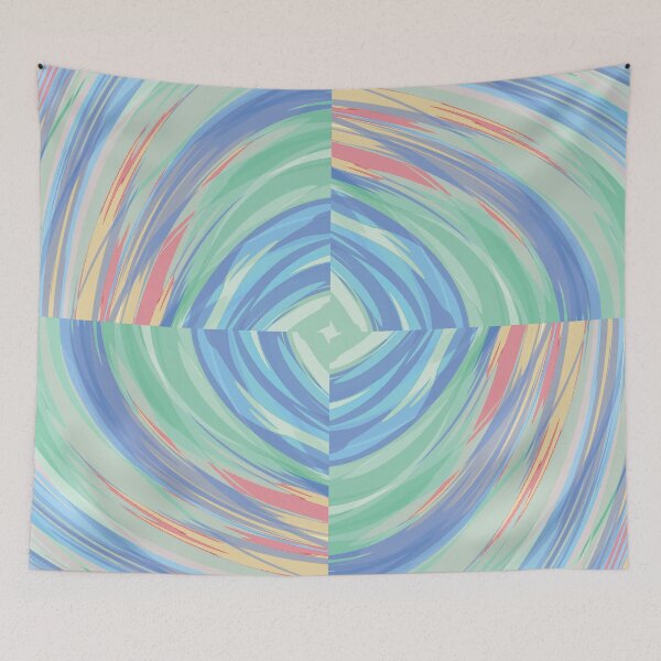 Artikelvorschau, Cubed Ripple Pastel 5 entworfen und verkauft von Bellewood222.