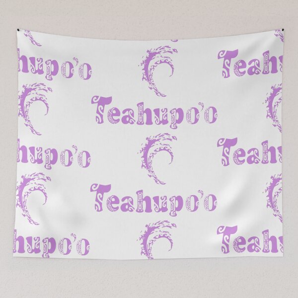 Item preview,  TEAHUPO'O (mythical wave) - purple designed and sold by Nesian-Tahiti.