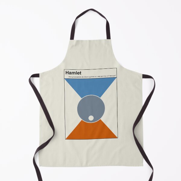 Item preview, Hamlet Shakespeare Minimalist Abstract Art Design designed and sold by kakarikihill.