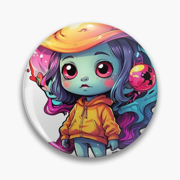 Item preview, Sticker Alien : Dirty Girl Alien Female V3 designed and sold by NSpacesAi.
