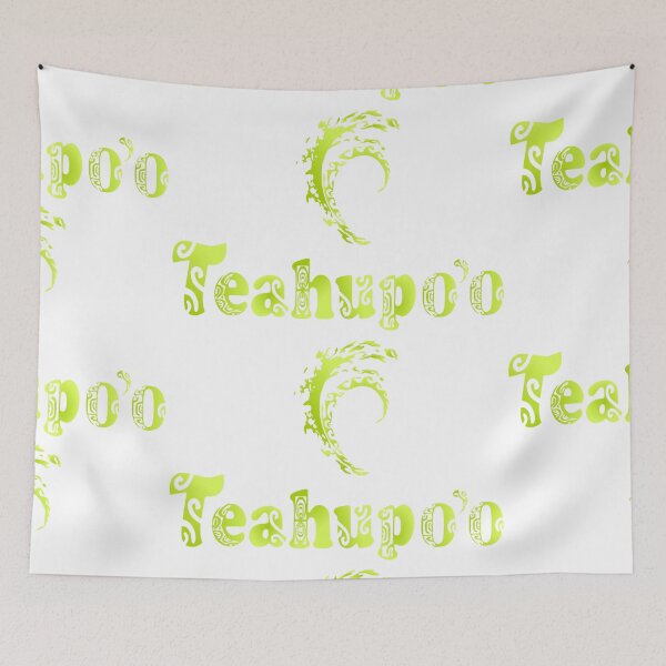 Item preview, TEAHUPO'O (mythical wave) - lime designed and sold by Nesian-Tahiti.