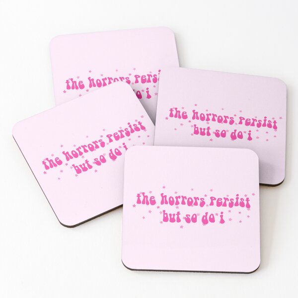 Item preview, the horrors persist but so do i designed and sold by Clementine Sunshine.