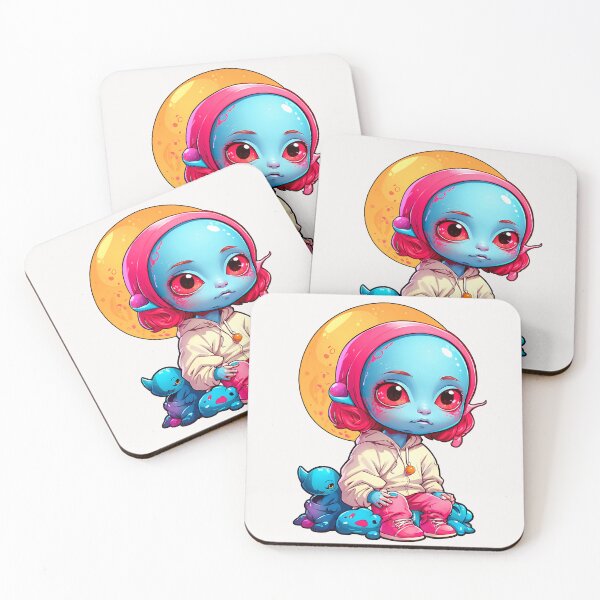 Item preview, Sticker Alien : Dirty Girl Alien Female V (RARE) designed and sold by NSpacesAi.