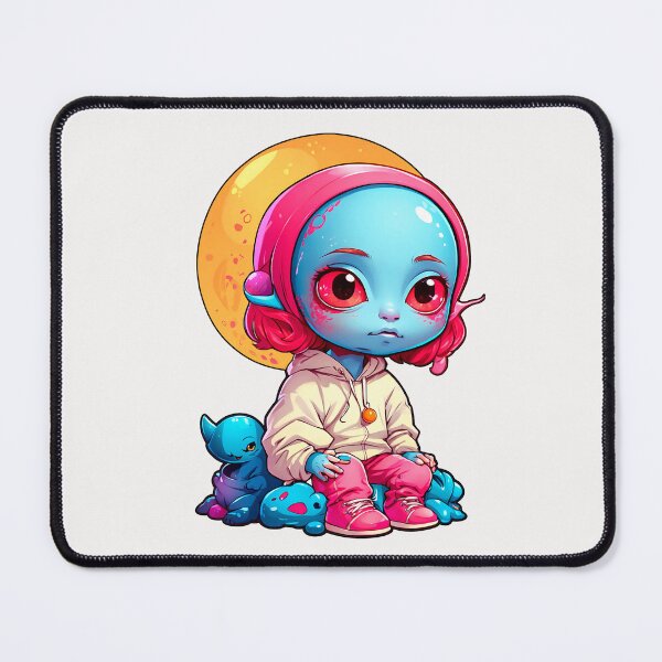 Item preview, Sticker Alien : Dirty Girl Alien Female V (RARE) designed and sold by NSpacesAi.