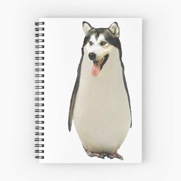 Artikelvorschau, Husky Penguin Dog entworfen und verkauft von fashionwardrobe.