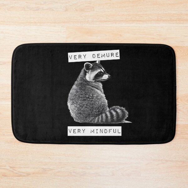 Item preview, Very Demure Very Mindful Raccoon Meme Vintage Design designed and sold by trendyzcom.