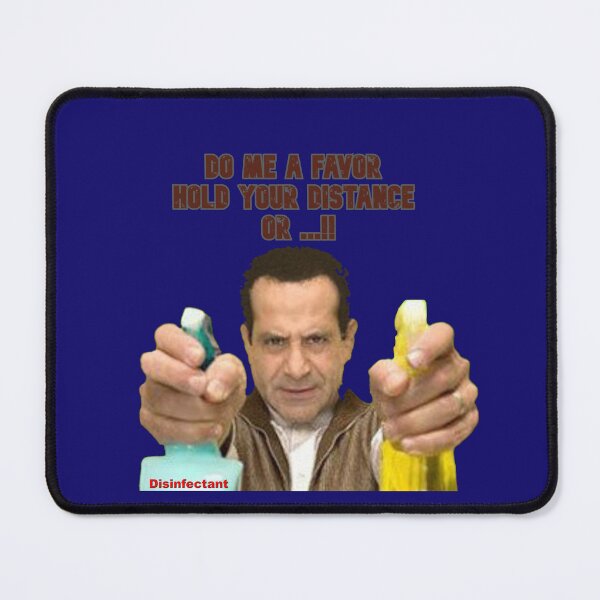 Item preview, Monk: Do me a favor, keep your distance or ... !! (I disinfect you) designed and sold by zurckoov.