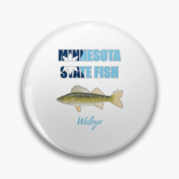 Item preview, Minnesota State Fish - Walleye T-Shirt designed and sold by KaplanCrypto.