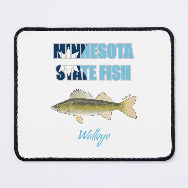 Item preview, Minnesota State Fish - Walleye T-Shirt designed and sold by KaplanCrypto.