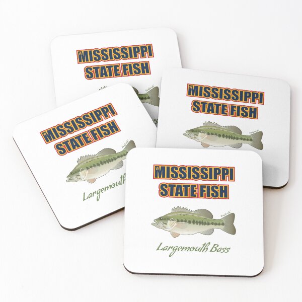 Item preview, Mississippi State Fish - Largemouth Bass T-Shirt designed and sold by KaplanCrypto.