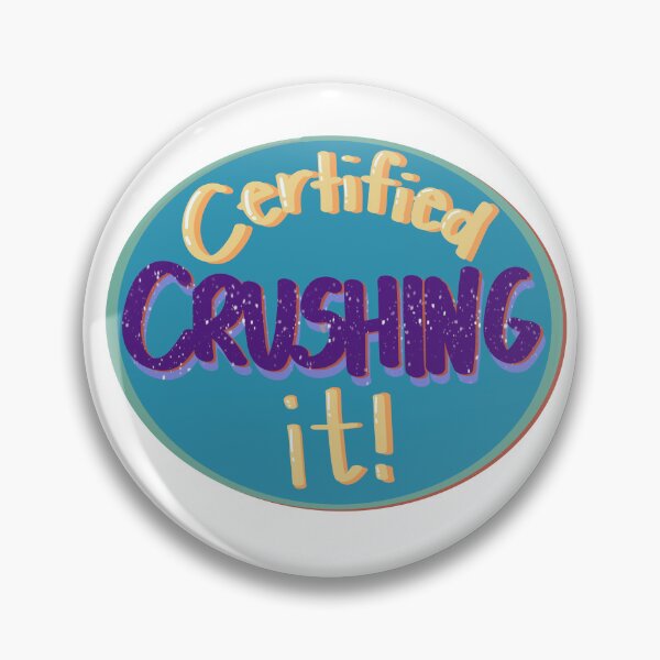 Item preview, Certified crushing it! Calligraphy designed and sold by ElleOllanas.