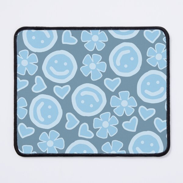 Item preview, Blue Smiley Pattern designed and sold by kvanloh.