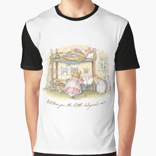 Lady Woodmouse gets the little mice into bed Graphic T-Shirt