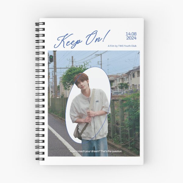 Item preview, TWS Keep On! Shinyu Poster designed and sold by glaciva.