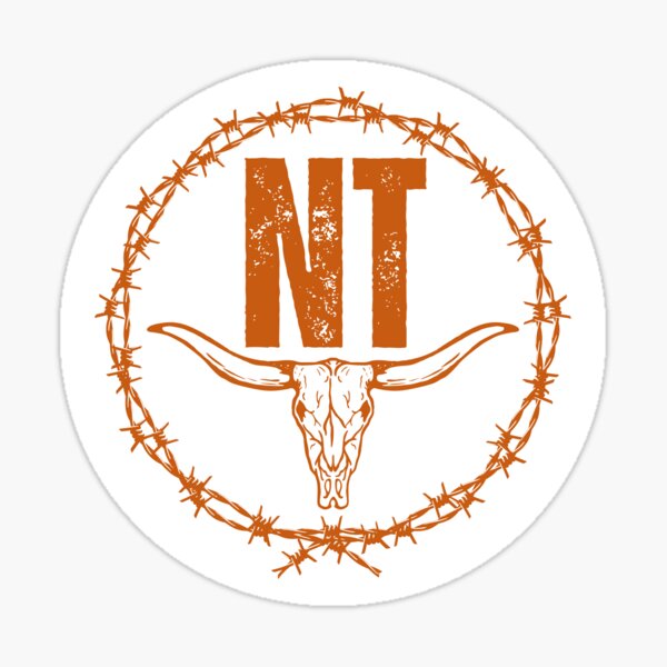 Vista previa del artículo con la obra «Alambre de púas NT 2», diseñado y vendido por Top End Stickers.