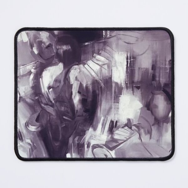 Item preview, Jazz in the Cafe- Original Painting designed and sold by ColorsandEye.