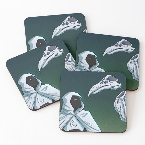 Item preview, Moon Knight and Khonshu designed and sold by elsanoelle.