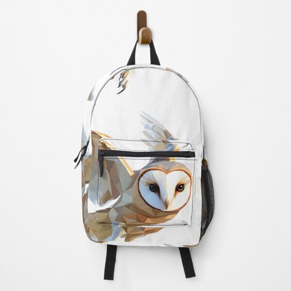 Item preview, lovely barn owl in low polygon designed and sold by wonderisland.