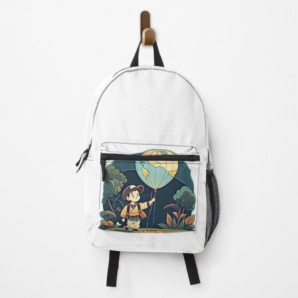 Item preview, Boy with Globe Balloon designed and sold by Memetrending.