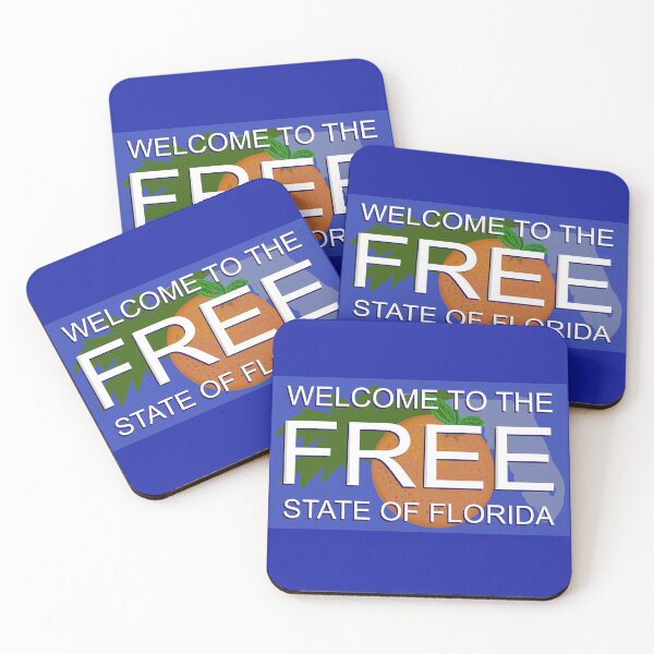 Item preview, Welcome to FREE Florida  designed and sold by Sparkleweather.