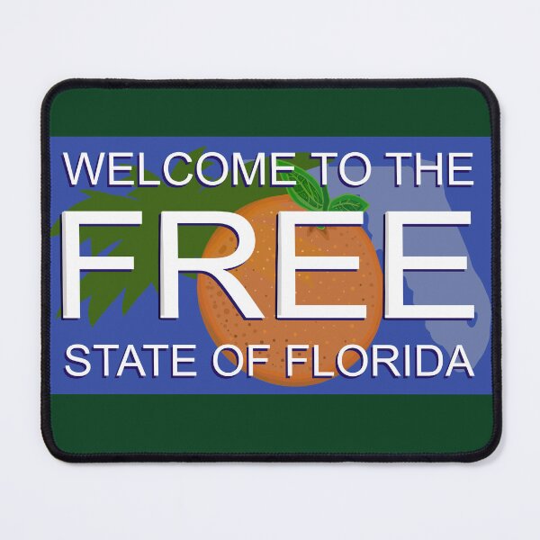 Item preview, Welcome to FREE Florida designed and sold by Sparkleweather.