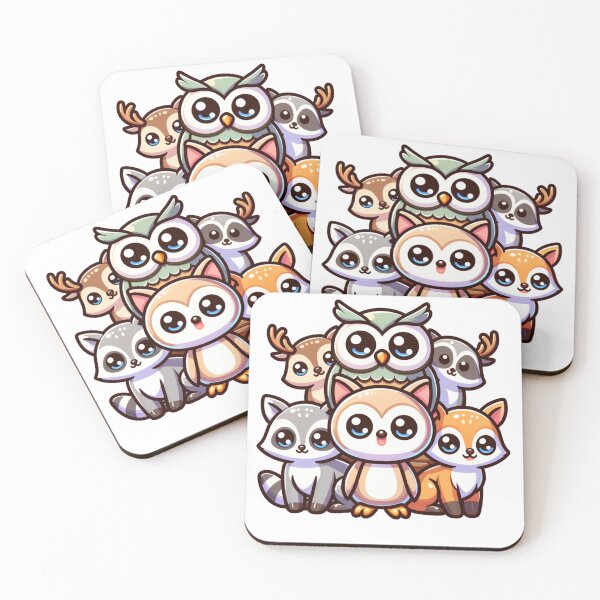 Item preview, Kawaii Owl and Friends designed and sold by kimzie7124.