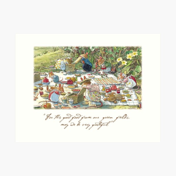 Picnic time Art Print