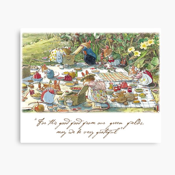 Picnic time Canvas Print