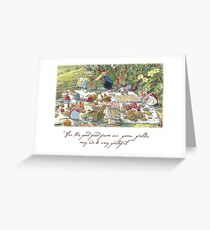 Picnic time Greeting Card