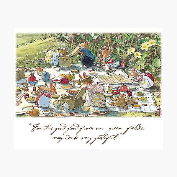 Picnic time Photographic Print