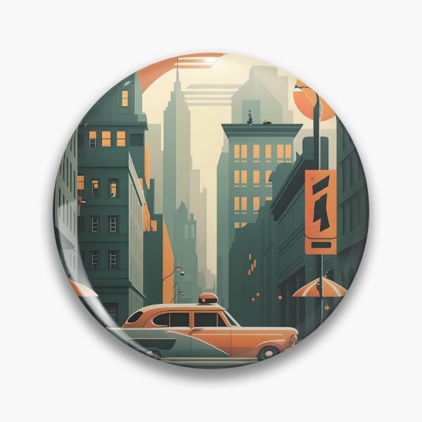 Item preview, Skyline Dreams: A 50s Perspective designed and sold by Viktor Surzhko.