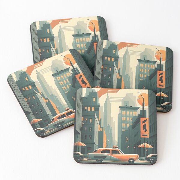 Item preview, Skyline Dreams: A 50s Perspective designed and sold by Viktor Surzhko.