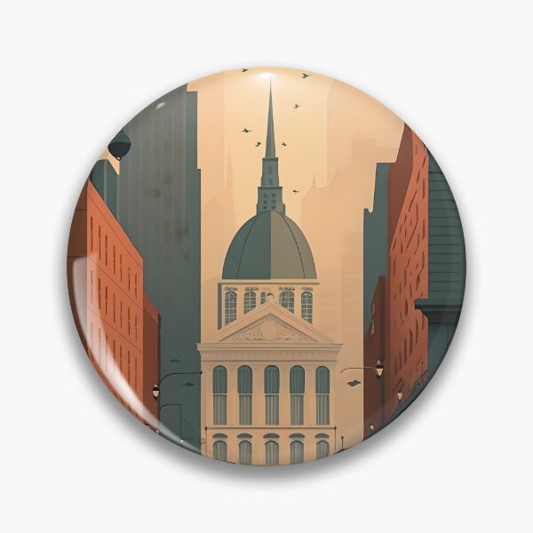 Item preview, Golden Hour: Cityscape of the 50s designed and sold by Viktor Surzhko.