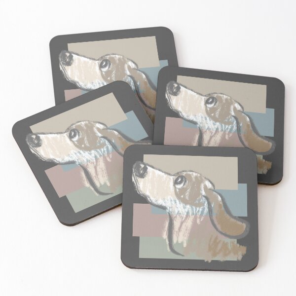 Item preview, Profile of the hound designed and sold by Toru Sanogawa.