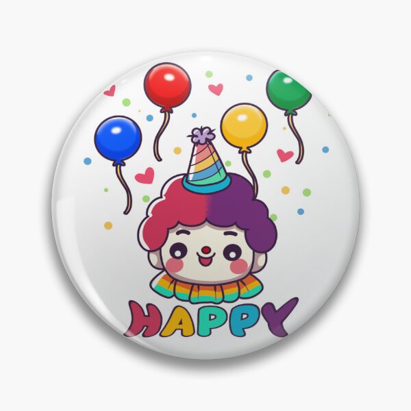 Item preview, A kind and cute red haired clown. designed and sold by atika-atk.