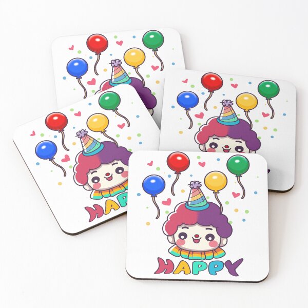Item preview, A kind and cute red haired clown. designed and sold by atika-atk.