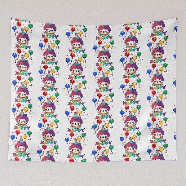 Item preview, A kind and cute red haired clown. designed and sold by atika-atk.
