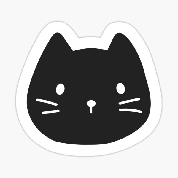 Item preview, cute black cat designed and sold by Best Joy.