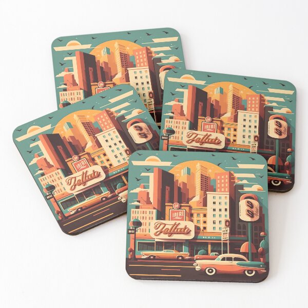 Item preview, Theater District: Retro Charm of the 50s designed and sold by Viktor Surzhko.