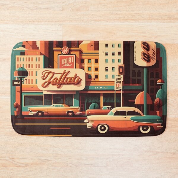 Item preview, Theater District: Retro Charm of the 50s designed and sold by Viktor Surzhko.