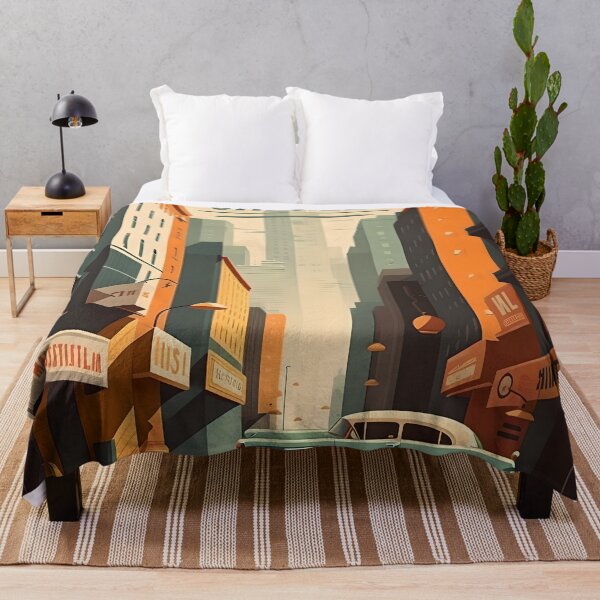 Item preview, Downtown Vibes: Classic 50s Scene designed and sold by Viktor Surzhko.