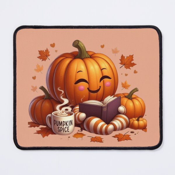 Item preview, Sitting Pumpkin Reading A Book designed and sold by DeeCeeFashion.