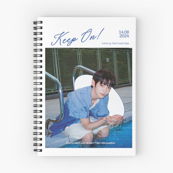 Item preview, TWS Keep On! Hanjin Poster designed and sold by glaciva.