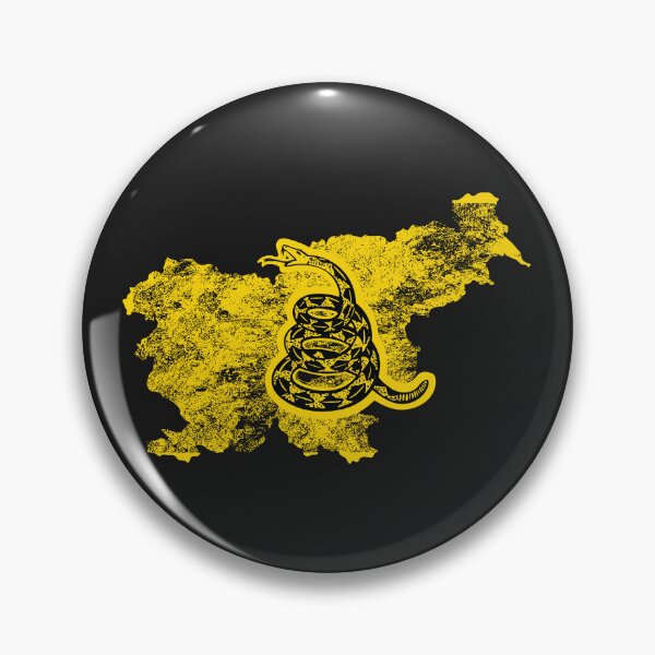 Item preview, Distressed SLOVENIA  - Freedom Is The Superpower - Gadsden Snake Flag - Dont Tread On Me design designed and sold by pelagio.