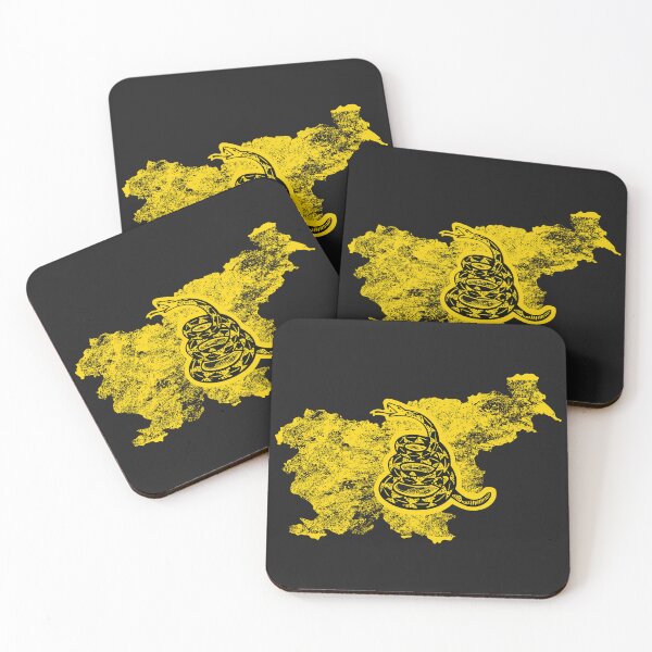 Item preview, Distressed SLOVENIA  - Freedom Is The Superpower - Gadsden Snake Flag - Dont Tread On Me design designed and sold by pelagio.