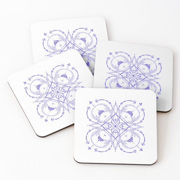 Item preview, ornamental coaster designed and sold by Nanadesignx.