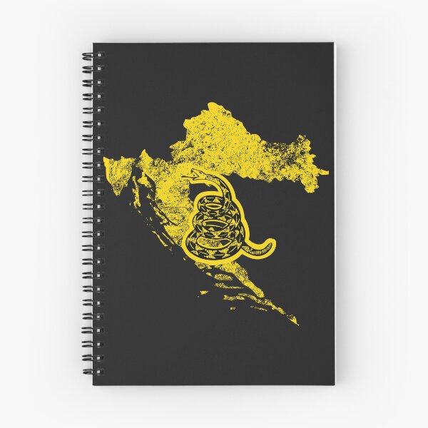 Item preview, Distressed CROATIA   - Freedom Is The Superpower -  Gadsden Snake Flag - Dont Tread On Me design designed and sold by pelagio.