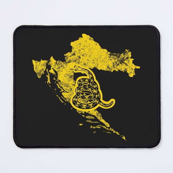 Item preview, Distressed CROATIA   - Freedom Is The Superpower -  Gadsden Snake Flag - Dont Tread On Me design designed and sold by pelagio.