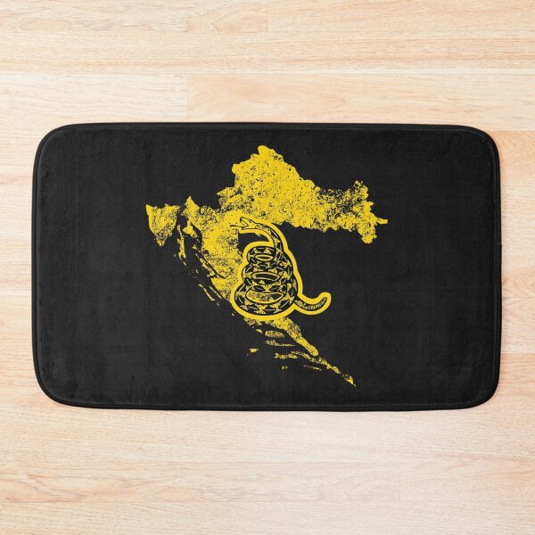 Item preview, Distressed CROATIA   - Freedom Is The Superpower -  Gadsden Snake Flag - Dont Tread On Me design designed and sold by pelagio.