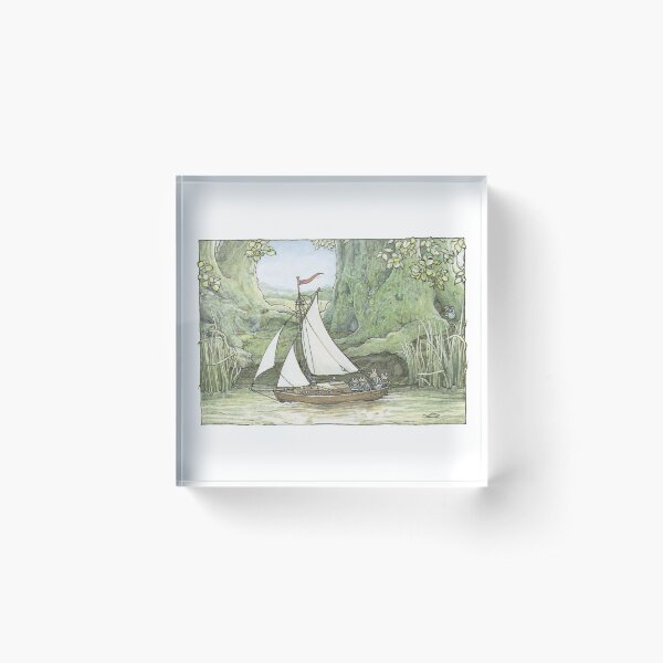 Sea Story Acrylic Block